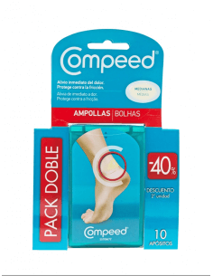COMPEED AMPOLLAS HIDROCOLOIDE T- MED 10 U DUPLO