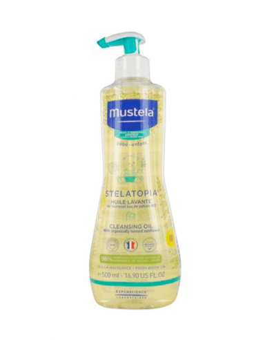 MUSTELA STELATOPIA ACEITE DE DUCHA Y BAÑO 500 ML