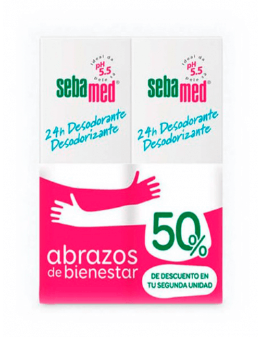 SEBAMED DESODORANTE 24H DUPLO 2 X 75 ML
