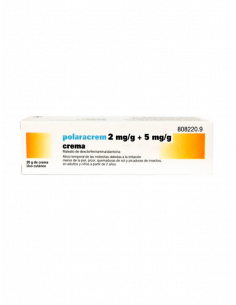 POLARACREM 2MG/G + 5MG/G CREMA 20 G