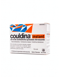 COULDINA INSTANT CON ÁCIDO ACETILSALICÍLICO 500/2/7.5 MG...