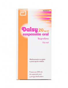 DALSY 20 MG/ML SUSPENSION ORAL 150 ML