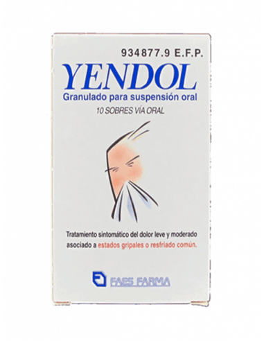 YENDOL 10 SOBRES GRANULADO SUSPENSIÓN ORAL