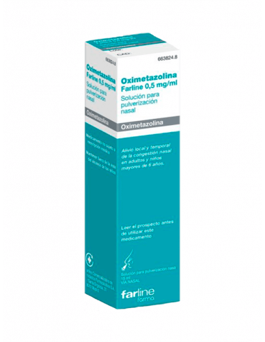 OXIMETAZOLINA FARLINE 0.5 MG/ML NEBULIZADOR NASAL