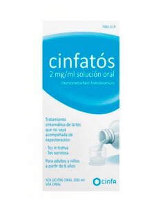 CINFATOS 2 MG/ML SOLUCION ORAL 1 FRASCO 200 ML (