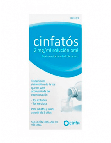 CINFATOS 2 MG/ML SOLUCION ORAL 1 FRASCO 200 ML (