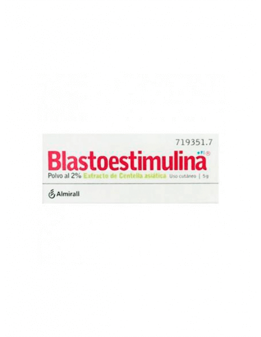 BLASTOESTIMULINA 20 MG/G POLVO TÓPICO 5 G