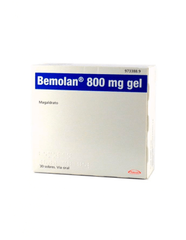 BEMOLAN 800 MG 30 SOBRES GEL ORAL