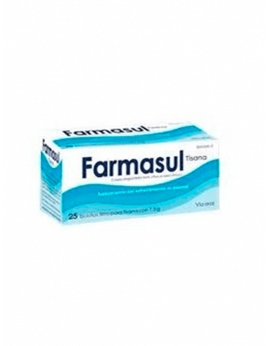 FARMASUL TISANA 25 FILTROS