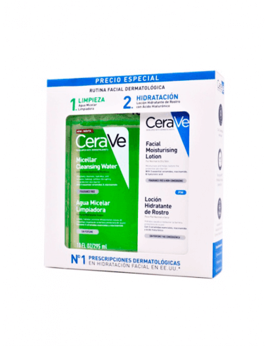CERAVE PACK AGUA MICELAR+LOCION HIDRA ROSTRO