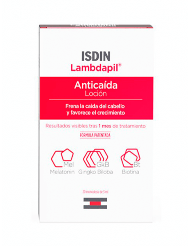 LAMBDAPIL ANTICAIDA LOCION 20 MONODOSIS X 3 ML