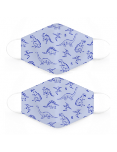 SUAVINEX MASCARILLA NIÑOS 6 A 10 DINOS 2 UNIDADES