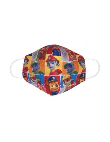 SAFEBOW MASCARILLA HIGIÉNICA INFANTIL TALLA M PATRULLA 1 UNIDAD
