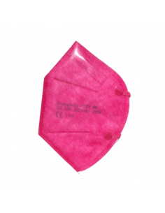 MASCARILLA FFP2 NR ROSA ADULTO 1 UNIDAD