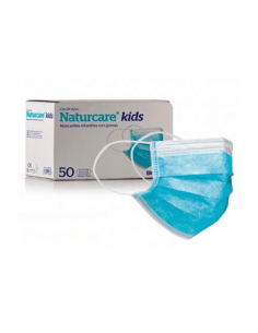 MASCARILLA QUIRÚRGICA INFANTIL CON GOMAS 1 UNIDAD