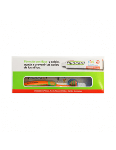 FLUOCARIL KIDS 0 A 6 AÑOS PASTA DENTAL FRESA 50 ML+...