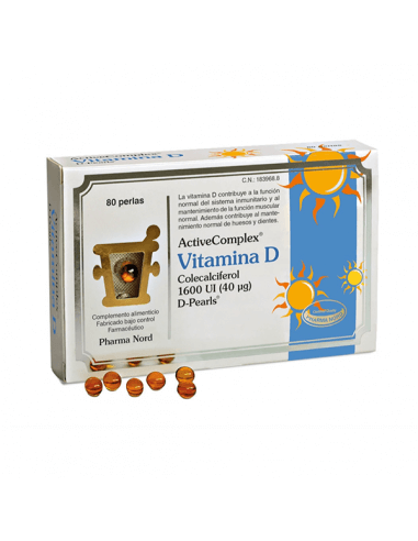 PHARMA NORD ACTIVECOMPLEX VITAMINA D 80 PERLAS