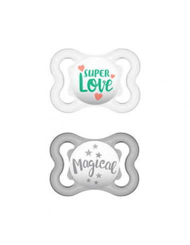 MAM CHUPETE SILICONA AIR 0- 6 M 2 UND