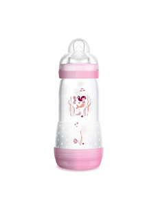 MAM BIBERON ANTICOLICO EASY START ROSA 320 ML
