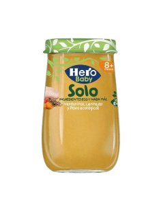 HERO BABY SOLO VERDURITAS LENTEJAS Y PAVO 190 G
