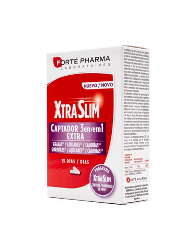 FORTE PHARMA XTRASLIM CAPTADOR EXTRA 15 DÍAS