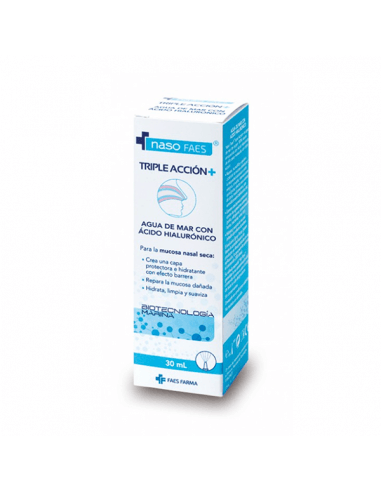 NASO FAES TRIPLE ACCIÓN+ AGUA DE MAR 30 ML