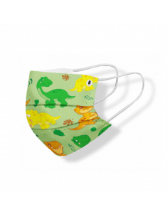 ROBIN HAT MASCARILLA HIGIÉNICA DINO INFANTIL 1 UNIDAD