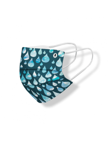 ROBIN HAT MASCARILLA HIGIÉNICA BLUE DROPS 1 UNIDAD