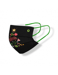ROBIN HAT MASCARILLA HIGIÉNICA MERRY CHRISTMASK ADULTO 1...