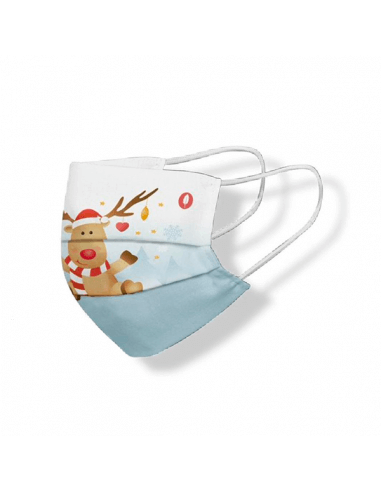 ROBIN HAT MASCARILLA HIGIÉNICA RUDOLF INFANTIL 1 UNIDAD