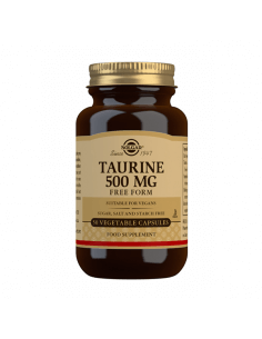 SOLGAR TAURINA 500 MG 50 CÁPSULAS