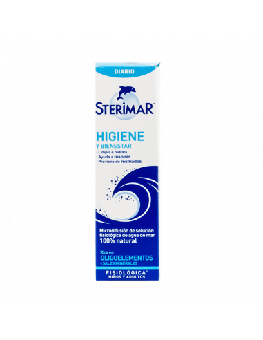 Stérimar uso diario 100 ml solución de agua de mar