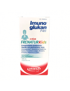 IMUNOGLUKAN P4H FRENATURKIDS JARABE 100 ML