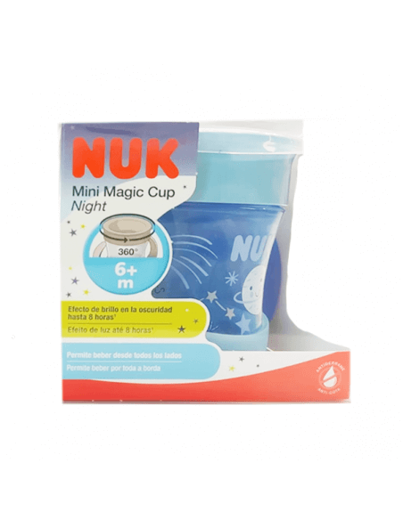 MAGIC CUP MINI NUK NIGHT +6M 160 ML 1 UNIDAD