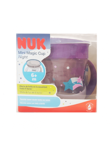 MAGIC CUP MINI NUK NIGHT +6M 160 ML 1 UNIDAD