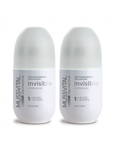 MUSSVITAL DERMACTIVE DESODORANTE INVISIBLE DUPLO 2 X 75 ML