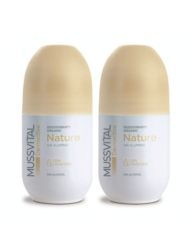 MUSSVITAL DERMACTIVE DESODORANTE NATURE SIN...