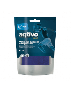 AQTIVO SPORT VENDAJE AZUL TALLA C 1 UNIDAD