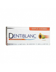 DENTIBLANC DUPLO PAPAYA CREMA DENTAL 100 ML