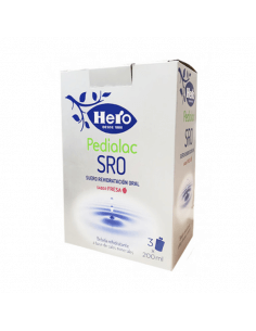 HERO PEDIALAC SUERO REHIDRATACIÓN ORAL 3 BOLSAS X 200 ML