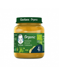 GERBER POTITO ORGANIC GUISAN BROCO CALABAC 125 G
