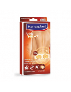 HANSAPLAST SPIRAL HEAT LUMBAR CUELLO PARCHE TÉRMICO 3...