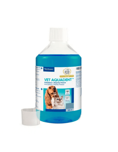 VIRBAC VET AQUADENT ENJUAGUE BUCAL 500 ML