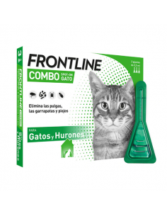 FRONTLINE COMBO PARA GATOS 3 PIPETAS