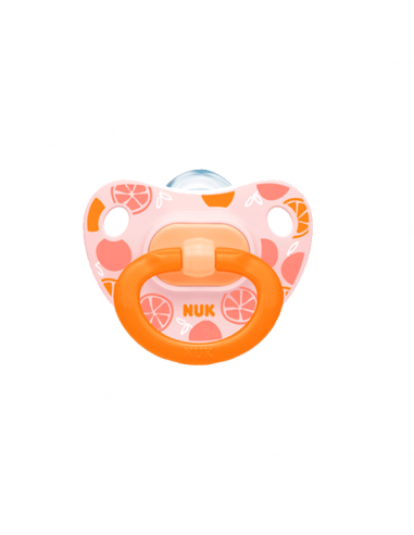 NUK CHUPETE CLASSIC HAPPY DAYS SILICONA 0-6 MESES 1 UNIDAD