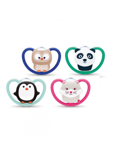 NUK CHUPETE SPACE SILICONA 18-36 MESES 1 UNIDAD