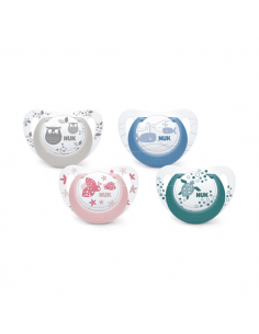 NUK CHUPETE GENIUS LÁTEX 6-18 MESES 1 UNIDAD