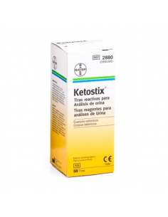 KETOSTIX TIRA REACTIVA 50 UNIDADES