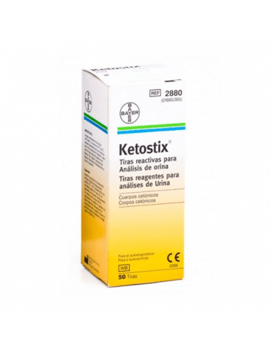 KETOSTIX TIRA REACTIVA 50 UNIDADES