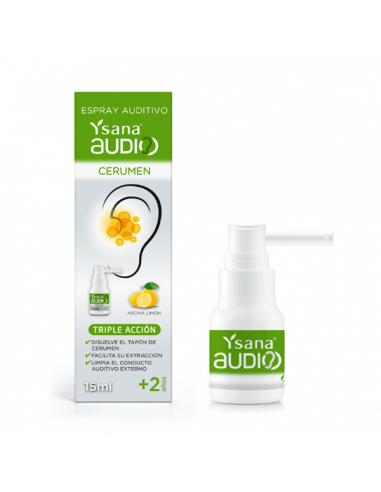 YSANA AUDIO CERUMEN EAR WAX SPRAY AUDITIVO 15 ML